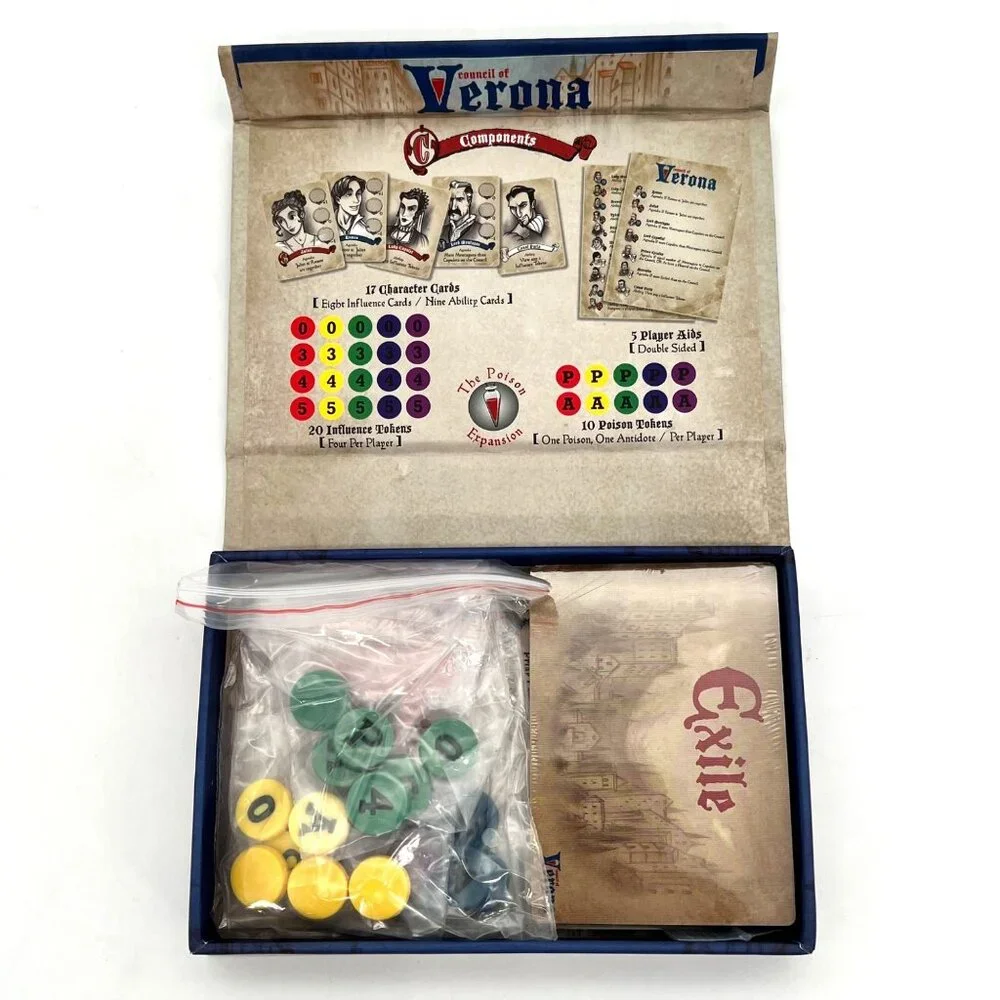 Romeo & Juliet Council Of Verona Card Game Michael Eskue Second Edition TableTop - Picture 13 of 16